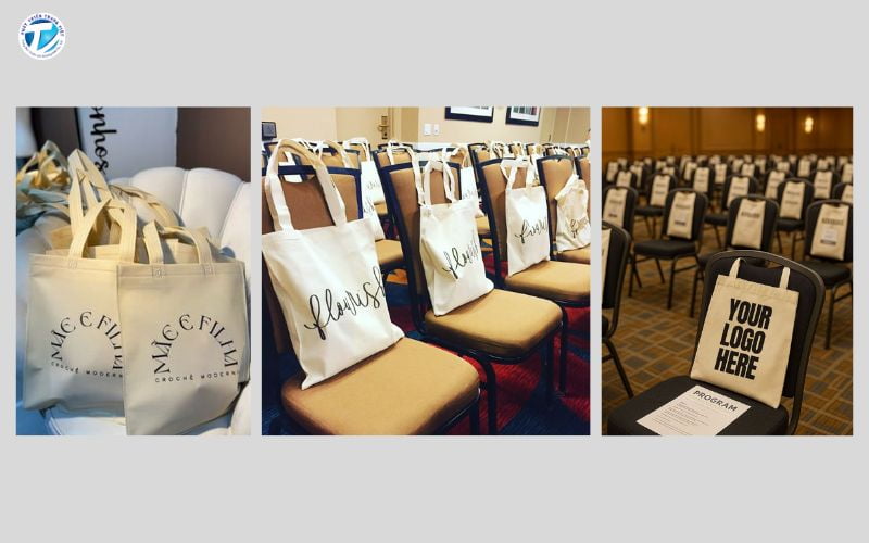 Túi vải canvas có thể đựng được nhiều vật dụng mà vẫn giữ form ổn định